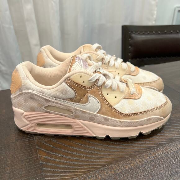 Nike Air Max 90 Shimmer Polka Dot Sand shoes men 6 - Picture 1 of 14